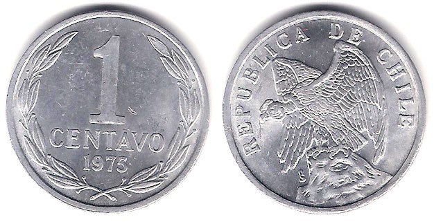 (203) Chile. 1975. 1 Centavo (SC)