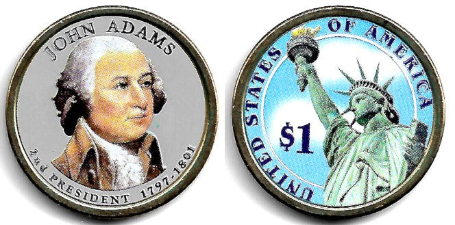 Estados Unidos de América. 2007(P). 1 Dollar (SC) Coloreada