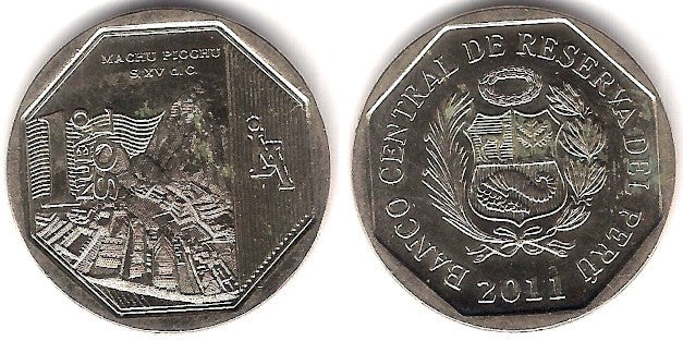 (360) Perú. 2011. 1 Nuevo Sol (EBC+)