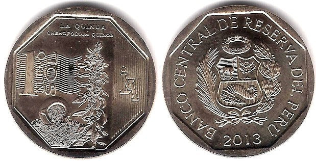 (376) Perú. 2013. 1 Nuevo Sol (SC)