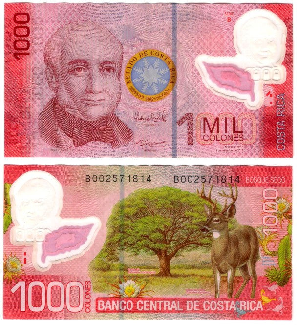 (274b) Costa Rica. 2013. 1000 Colones (MBC)