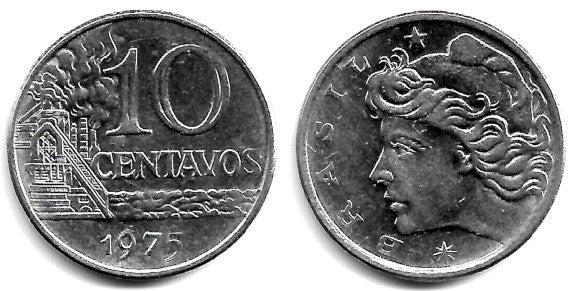 (578.1a) Brasil. 1975. 10 Centavos (EBC)