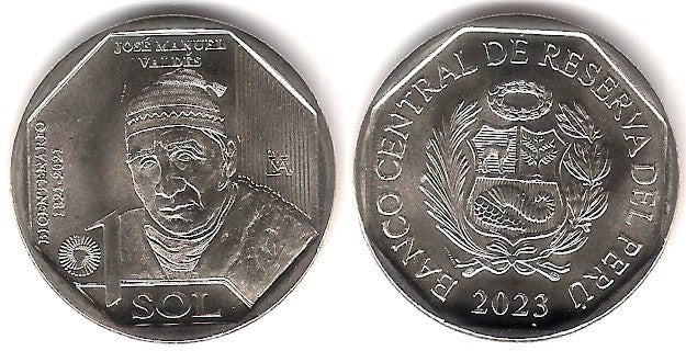 Perú. 2023. 1 Sol (SC) José Manuel Valdés