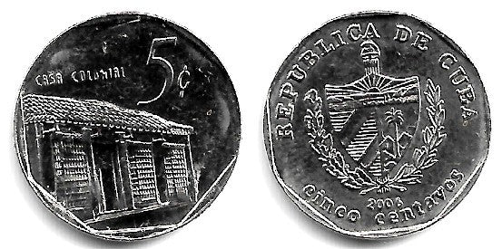 (575.2) Cuba. 2006. 5 Centavos (EBC)