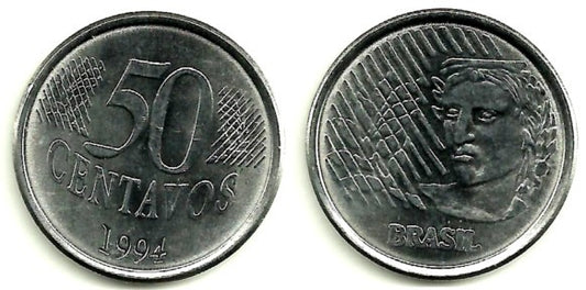(635) Brasil. 1994. 50 Centavos (SC)
