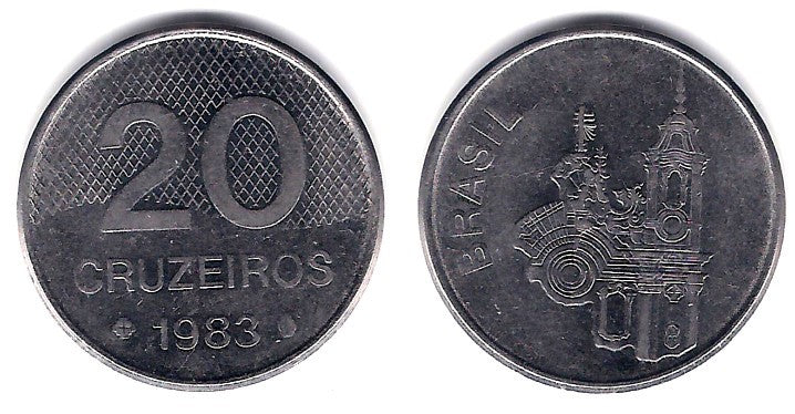 (593.1) Brasil. 1983. 20 Cruzeiros (MBC+)