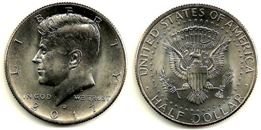 Estados Unidos de América. 2017(D). Half Dollar (SC)