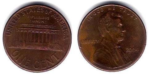 (201) Estados Unidos de América. 2003. 1 Cent (BC)