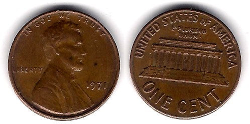 (201) Estados Unidos de América. 1971. 1 Cent (MBC)