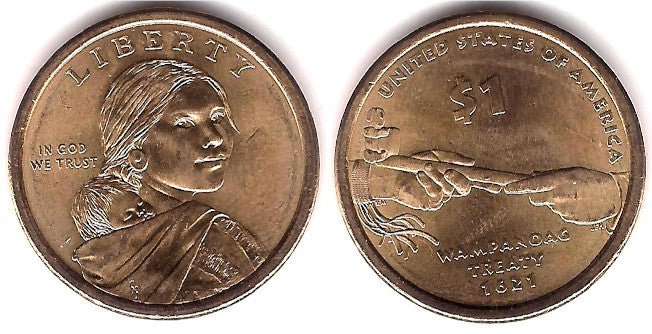 (503) Estados Unidos de América. 2011(D). 1 Dollar (SC)