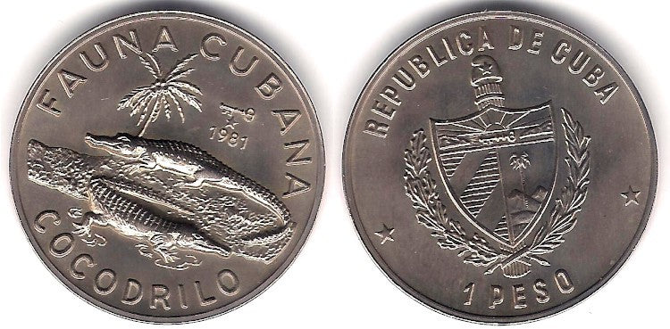(55) Cuba. 1981. 1 Peso (SC)