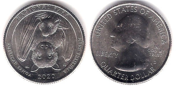 Estados Unidos de América. 2020(D). Quarter Dollar (SC)