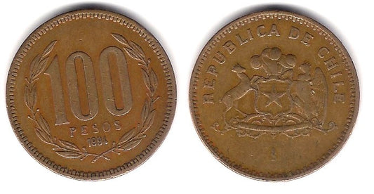 (226.2) Chile. 1994. 100 Pesos (BC)