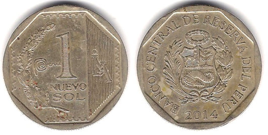Perú. 2014. 1 Sol (MBC-)