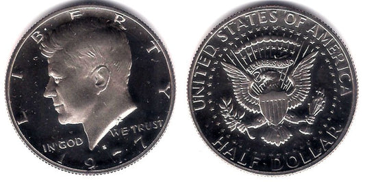 (A202b) Estados Unidos de América. 1977(S). Half Dollar (Proof)
