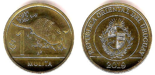 Uruguay. 2019. 1 Peso (SC)