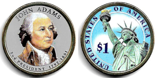 Estados Unidos de América. 2007(P). 1 Dollar (SC) Coloreada