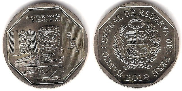 (365) Perú. 2012. 1 Nuevo Sol (EBC+)