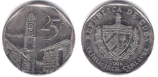 (577.2) Cuba. 2006. 25 Centavos (MBC+)
