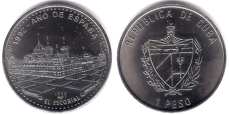 (402) Cuba. 1992. 1 Peso (SC-)