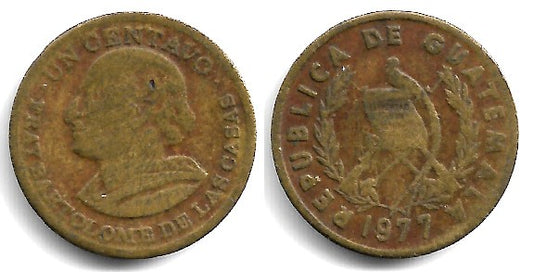 (275.1) Guatemala. 1977. 1 Centavo (BC)