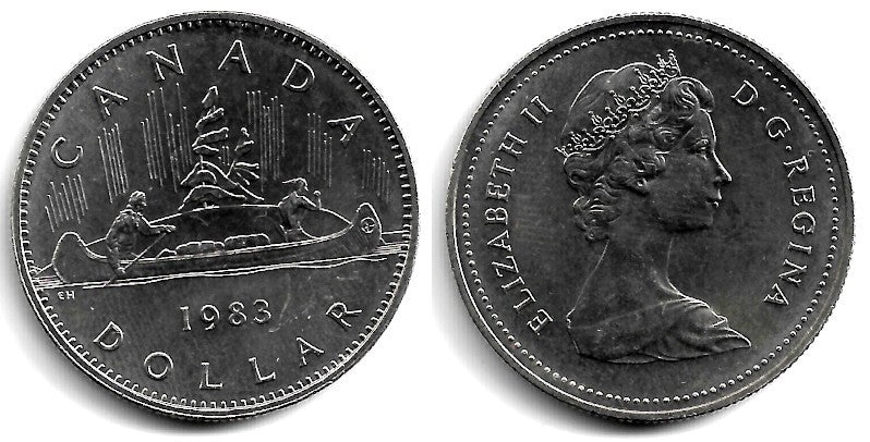 (120.1) Canadá. 1983. 1 Dollar (SC)