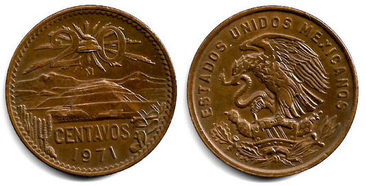 (440) Estados Unidos de América. 1971. 20 Centavos (SC)