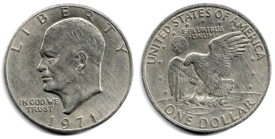 (203) Estados Unidos de América. 1971. 1 Dollar (MBC)