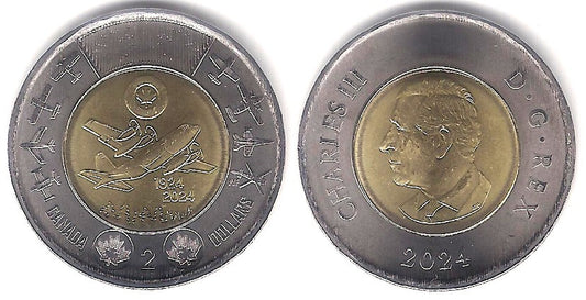 Canadá. 2024. 2 Dollars (SC)