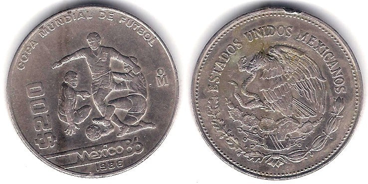 (525) Estados Unidos Mexicanos. 1986. 200 Pesos (MBC-)