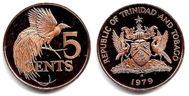 (30) Trinidad y Tobago. 1979. 5 Cents (SC)